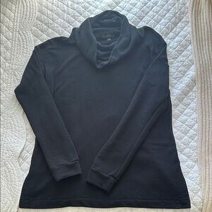 J. Crew Black Cowl Neck Sweater